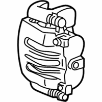 Ford Explorer Sport Trac Brake Caliper - 1L5Z-2B120-AA Caliper, Front Passenger Side