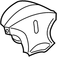 Lincoln LS Airbag - 6W4Z-54043B13-AA Driver Air Bag