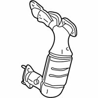 Mercury Catalytic Converter - 5L8Z-5G232-CC Exhaust Manifold, Passenger Side
