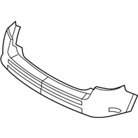 Lincoln MKX Bumper Cover - 7A1Z-17K835-BPTM Bumper Cover, Rear