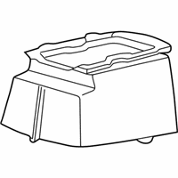 Ford F-250 Super Duty Glove Box - F81Z-2506010-AA Compartment, Rear Driver Side