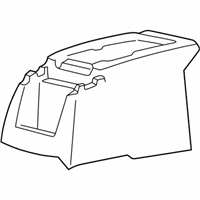 Ford F-250 Super Duty Center Console Base - YC3Z-25045A36-BAA Floor Console, Front Center