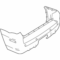 Mercury Mountaineer Bumper Cover - 6L9Z-17K835-CAPTM Bumper Cover