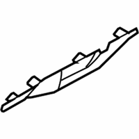 Ford Steering Column Cover - 7L2Z-7804459-AA Lower Cover, Camel