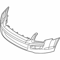 Mercury Milan Bumper Cover - 6N7Z-17D957-CAPTM Bumper Cover, Front