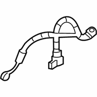 Ford Fusion Brake Line - 6E5Z-2078-AA Flex Hose, Front Driver Side
