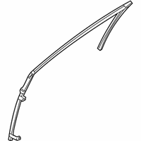 Lincoln MKS Window Run - AA5Z-5421597-B Run Channel, Driver Side