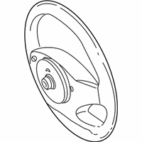 Ford Steering Wheel - 1S4Z-3600-BAB Steering Wheel, Black