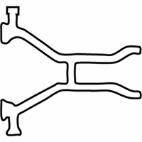 Lincoln Tail Pipe - 4W1Z-5246-BA Front Pipe