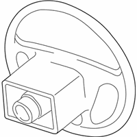 Ford Freestar Steering Wheel - 5F2Z-3600-BAA Steering Wheel, Dove Gray