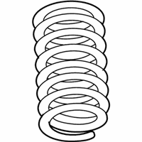 Lincoln Navigator Coil Springs - 3L3Z-5310-XA Coil Spring, Front
