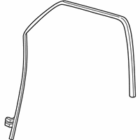 Ford Explorer Sport Window Run - YL2Z-9821546-AAA Run Channel, Passenger Side