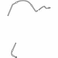 Ford Focus A/C Hose - 4S4Z-19835-CB A/C Line