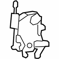 Lincoln Town Car Door Latch Assembly - 9W7Z-5421813-B Latch Assembly, Front Driver Side