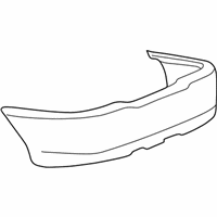 Lincoln LS Bumper Cover - XW4Z-17K835-AA Bumper Cover