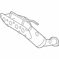Ford Fusion Catalytic Converter - 6E5Z-5G232-CA Exhaust Manifold