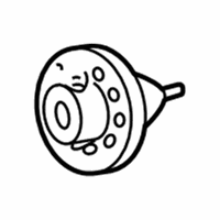 Ford Windstar Blower Motor - XF2Z-19805-FA Blower Motor, Rear