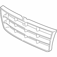 Ford E-150 Grille - 1C2Z-8200-AAC Grille, Estate Green, Front