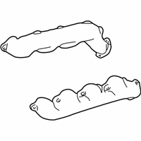 Ford F-350 Super Duty Exhaust Manifold - F81Z-9431-AA Exhaust Manifold, Driver Side