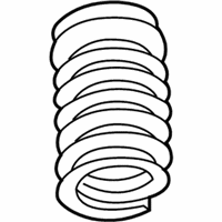 Ford Expedition Coil Springs - 3L1Z-5310-AA Coil Spring, Red, Front