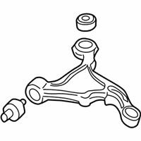 Ford Freestyle Control Arm - 5F9Z-3078-BA Lower Control Arm, Front Passenger Side
