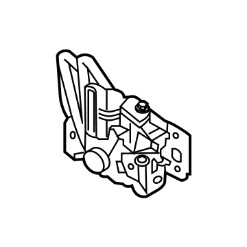 Ford Hood Latch - 6L5Z-16700-A Lock, Front