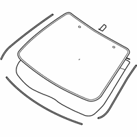 Ford Fusion Windshield - 9E5Z-5403100-A Windshield, Front
