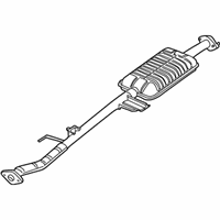 Ford Escape Muffler - YL8Z-5230-AA Muffler, Front
