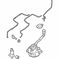 Ford Taurus X Windshield Washer Fluid Reservoir - AA8Z-17618-A Washer Reservoir