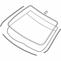Lincoln MKZ Windshield - 7H6Z-5403100-A Windshield