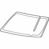 Lincoln Aviator Windshield - 3C5Z-7803100-AA Windshield, Front