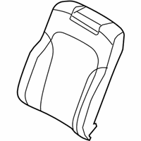 Lincoln MKS Seat Covers - 8A5Z-5464416-DC Seat Back Cover, Passenger Side