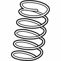 Ford Edge Coil Springs - 7T4Z-5560-BA Coil Spring, Rear