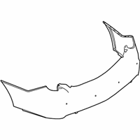Lincoln MKS Parts - 8A5Z-17K835-GAPTM Bumper Cover