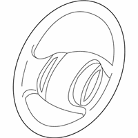 Lincoln Navigator Steering Wheel - 7L7Z-3600-BA Steering Wheel, Camel