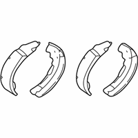 Ford Ranger Brake Shoe Set - 2U2Z-2V200-MARM Brake Shoes, Rear