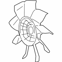 Ford Crown Victoria Fan Blade - F5AZ-8600-A Fan Blade