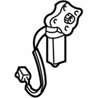 Lincoln LS Window Motor - 4W4Z-5423395-AA Motor, Driver Side