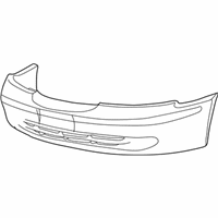 Mercury Sable Bumper Cover - 2F4Z-17D957-CA Bumper Cover, Front