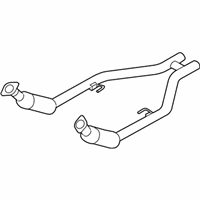Ford Catalytic Converter - 4R3Z-5F250-C Catalytic Converter