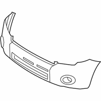 Ford Escape Bumper Cover - 8L8Z-17D957-CPTM Bumper Cover, Front