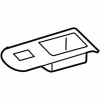 Ford Five Hundred Interior Door Handle - 5G1Z-54266A24-AAB Handle, Inside, Passenger Side