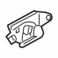 Ford Taurus Interior Door Handle - 8G1Z-5422601-A Handle, Inside, Front Inner Driver Side