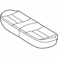 Ford Fusion Seat Covers - 6E5Z-5463804-CA Seat Cover, Rear