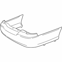 Lincoln Parts - 6W1Z-17K835-APTM Bumper Cover, Rear
