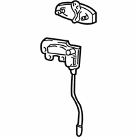 Lincoln LS Exterior Door Handle - 6W4Z-5422404-APTM Handle, Outside, Outer Passenger Side
