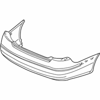 Mercury Sable Bumper Cover - 4F4Z-17K835-BA Bumper Cover