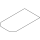 Ford LJ9Z-10A687-A Battery Cover Seal Ford LJ9Z-10A687-A Battery Cover Seal