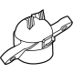 Ford R1PZ-18A161-A BRACKET - SHOCK ABSORBER