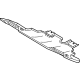 Ford MB3Z-6775-C Front Shield Ford MB3Z-6775-C Front Shield